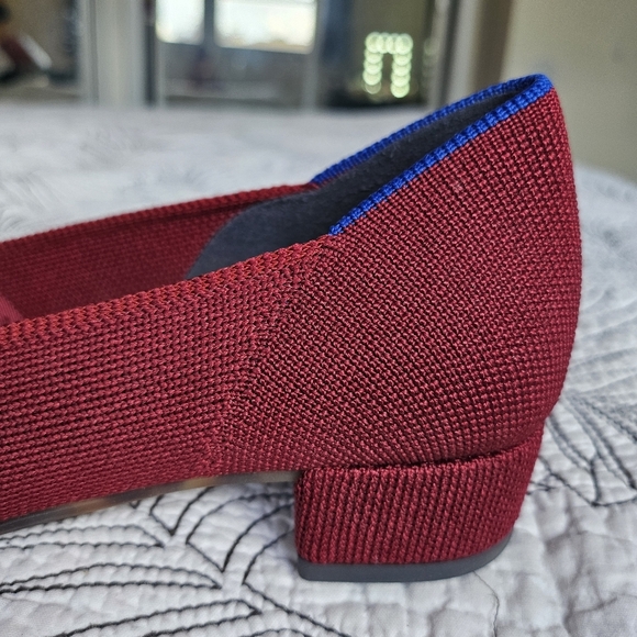 EUC LIKE NEW Rothy’s The High Point Autumn Red Women 6 - Picture 7 of 16